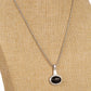 Sleek Stone Pendant Necklace Design