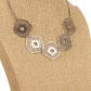 Geometric Inspired Statement Necklace