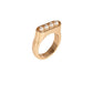 Four-Pearl Accent Gold Ring
