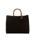 Solid Straw Magnetic Beach Tote Bag