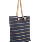 Fashionable Tote Bag with Shiny Accents