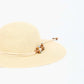 Handcrafted Beaded Straw Sun Hat