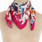 Patterned Squared Colorful Scarf