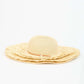 Fringed Edge Straw Sun Hat