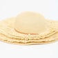 Fringed Edge Straw Sun Hat