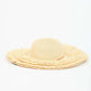 Fringed Edge Straw Sun Hat