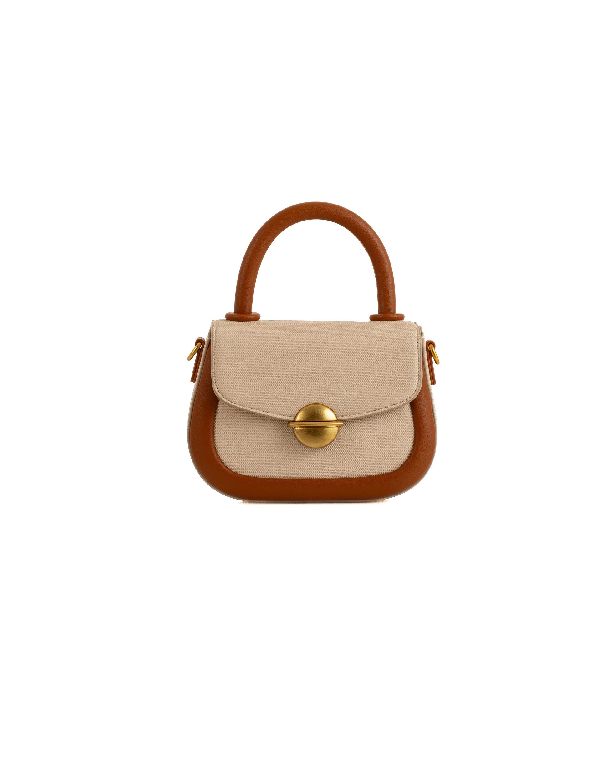Bi-Tone Elegant Magnetic Handbag