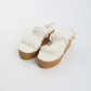 Braided Strap Platform Sandals