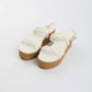 Braided Strap Platform Sandals