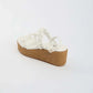 Braided Strap Platform Sandals