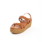 Braided Strap Platform Sandals