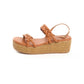 Braided Strap Platform Sandals