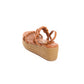 Braided Strap Platform Sandals