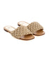 Beaded Flat Slide Sandals