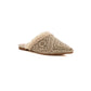 Embroidered Slip-On Mule Design