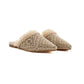 Embroidered Slip-On Mule Design