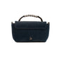 Silver Beads Handle Crossbody Bag