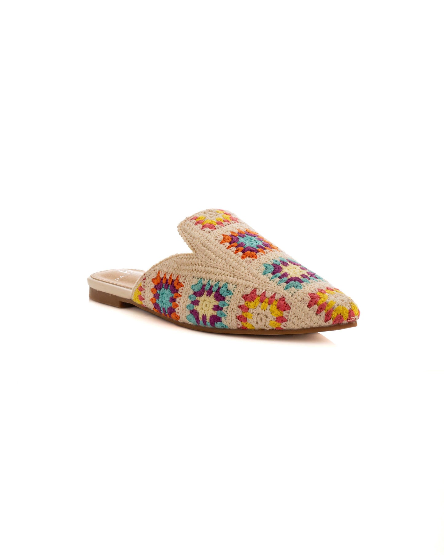 Crochet Slip-On Mule Design