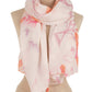 Pastel Abstract Tassel Accent Scarf