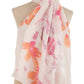 Pastel Abstract Tassel Accent Scarf