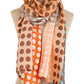 Color Block Polka Dot Scarf Design