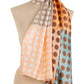 Color Block Polka Dot Scarf Design
