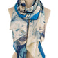 Marble Print Patterned Scarf