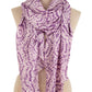 Elegant Spiral Pattern Scarf with Subtle Tones