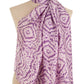 Elegant Spiral Pattern Scarf with Subtle Tones
