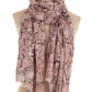Snakeskin Pattern Scarf in Dusty Shades