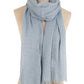 Textured Soft Tone Long Scarf
