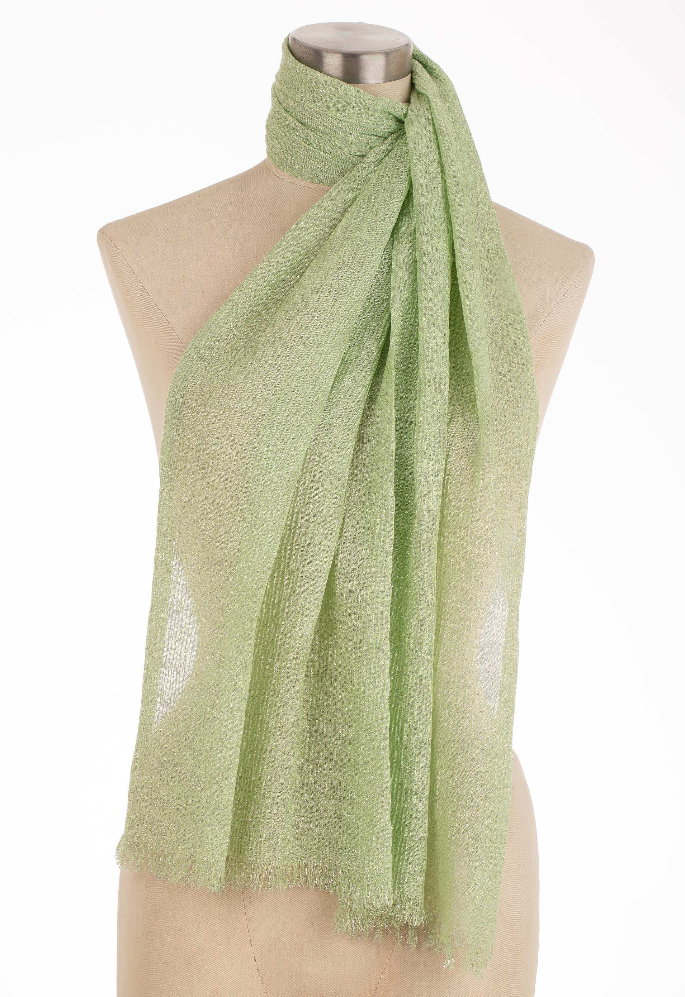 وشاح طويل أنيق من شمر