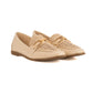 Woven Buckle Casual Loafers