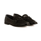 Woven Buckle Casual Loafers