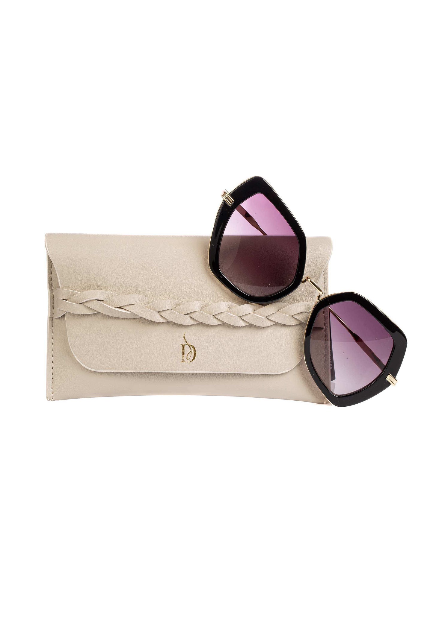 Geometric Oversized Sunglasses