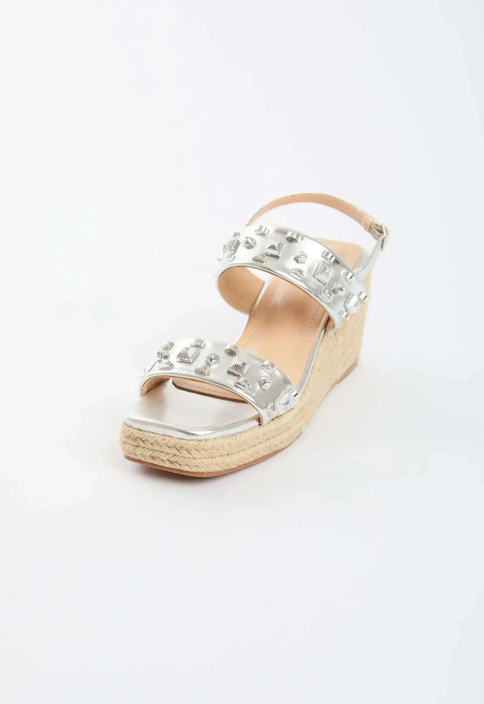 Studded Wedge Sandal Design