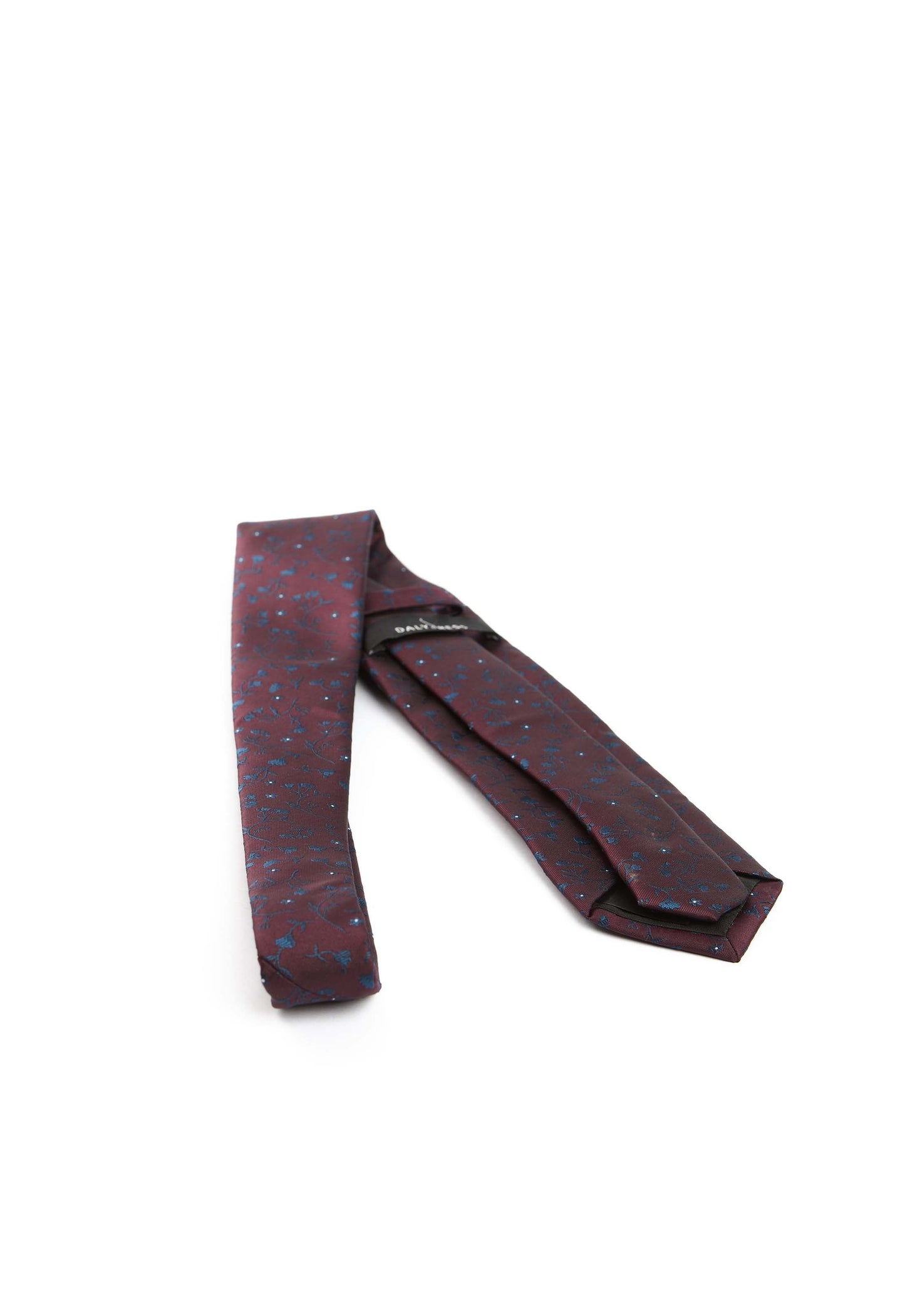 ربطات عنق رجالية - ميكرو (7x148 سم) لون عنابي