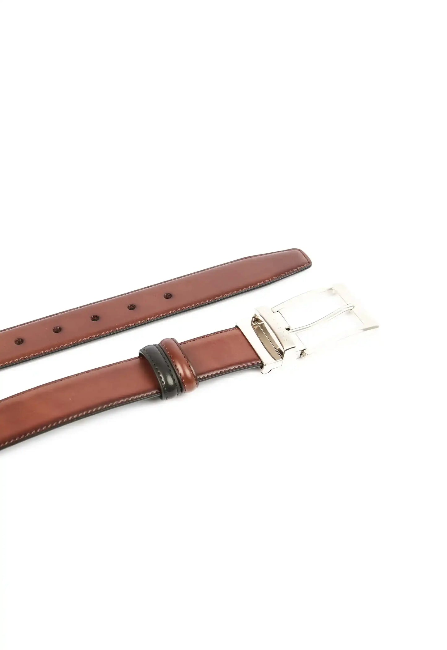 Elegant Reversible Leather Belt