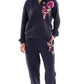 Cotton Sweatpants with Colorful Shiny Sequins