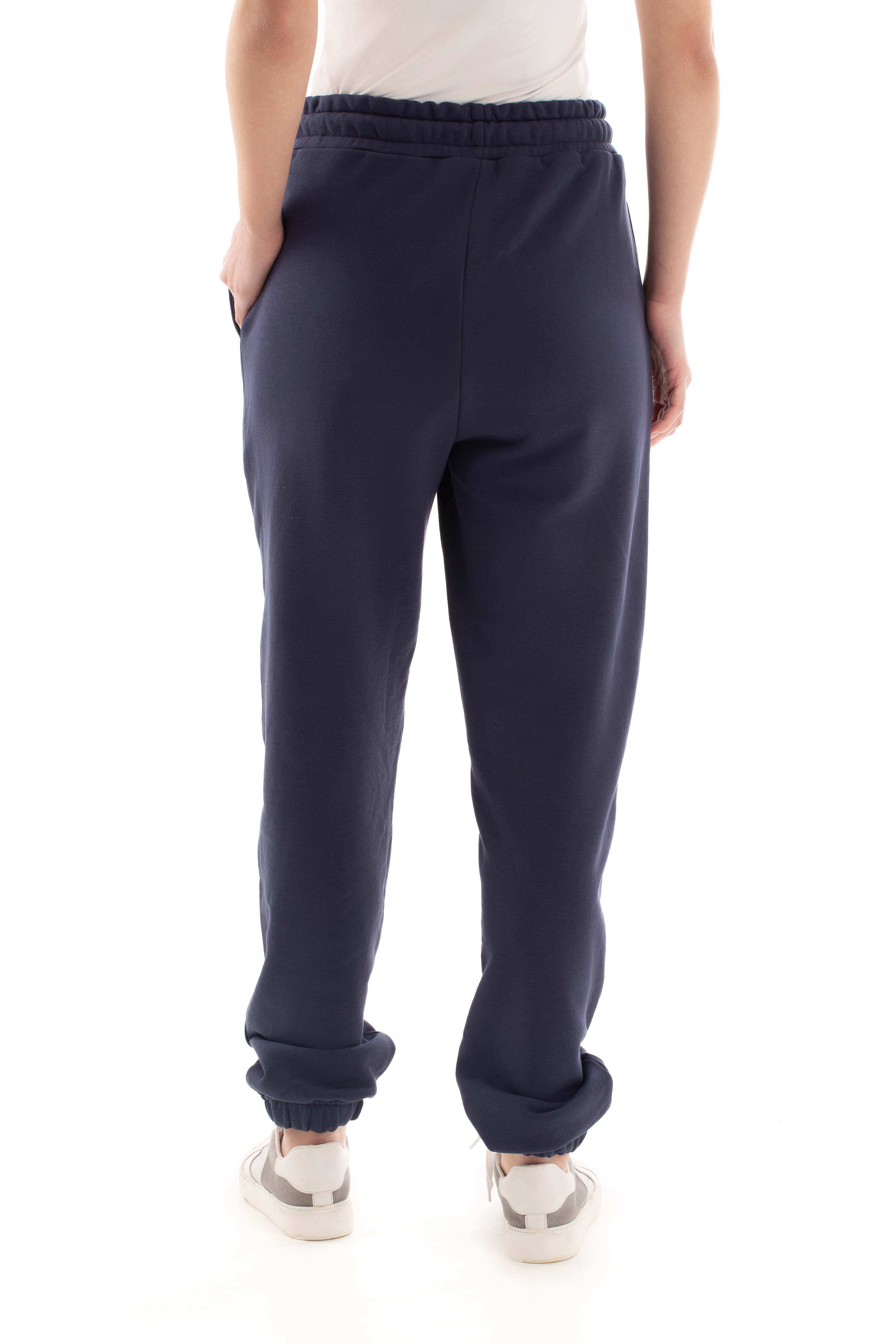 Cotton Sweatpants with Colorful Shiny Sequins