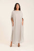 Shiny Sequins Shoulders Loose Kaftan
