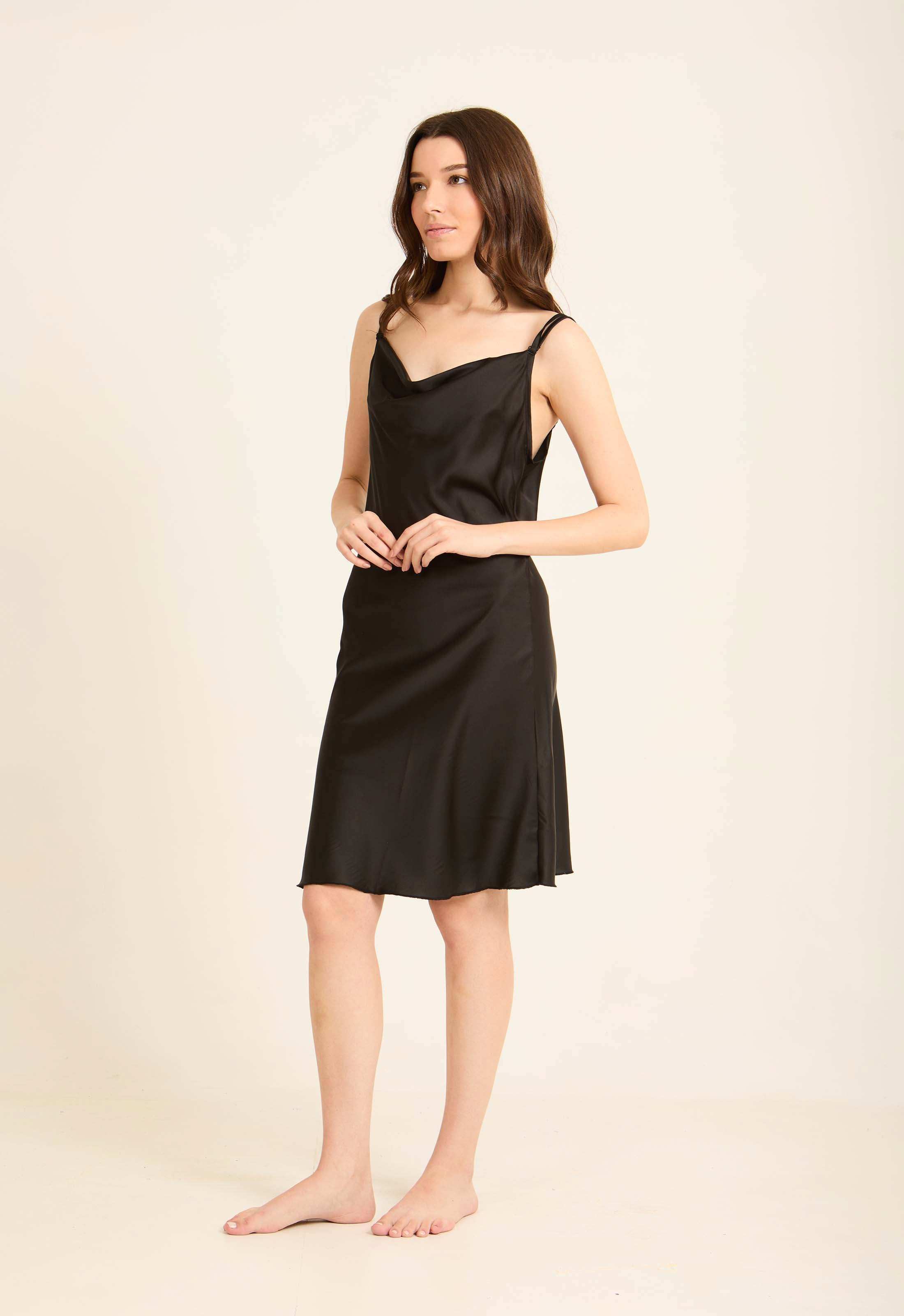 Women Nightgown Black