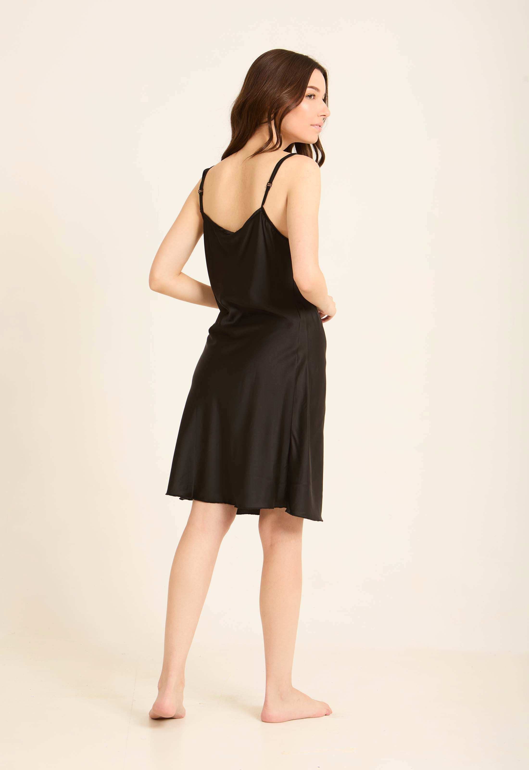 Women Nightgown Black