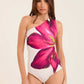 Women Swimsuit Blue Multicolor