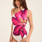 Women Swimsuit Blue Multicolor