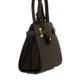 Textured Leather Classy Zipped Handbag