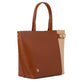 Classic Dual-Tone Top-Handle Bag