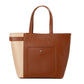 Classic Dual-Tone Top-Handle Bag