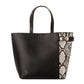 Classic Dual-Tone Top-Handle Bag