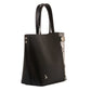 Classic Dual-Tone Top-Handle Bag